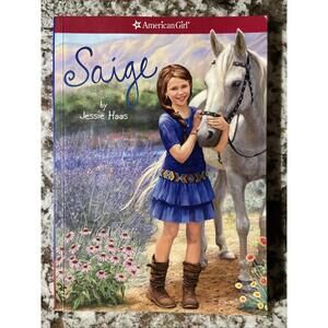 American Girl - Saige - by Jessie Haas (2012, Trade Paperback) MZZ7